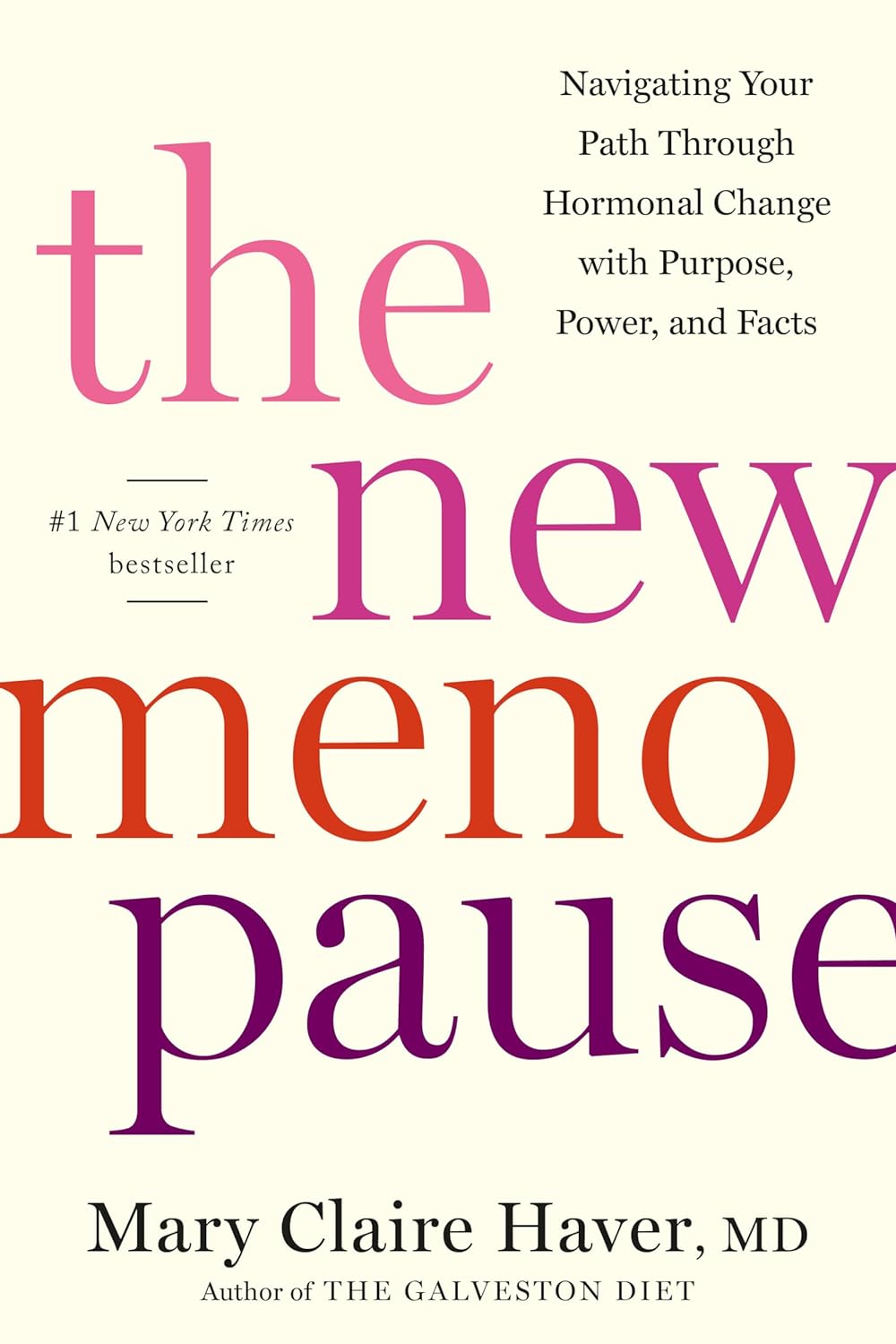 The New Menopause: Navigating Your Path Through Hormonal Change with Purpose, Power, and Facts